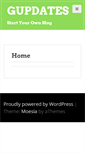Mobile Screenshot of gupdates.com